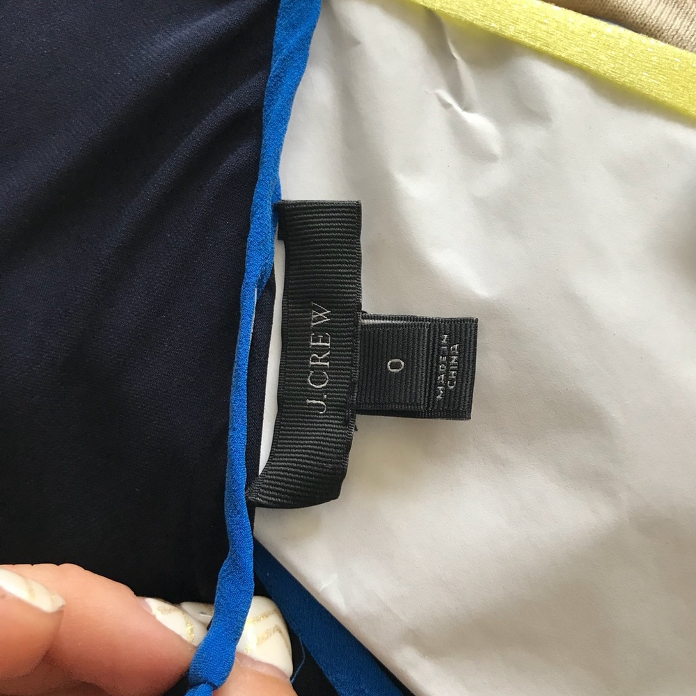 Jcrew Navy Blouse